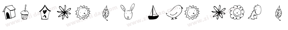 2Peas DW Ups and Downs字体转换